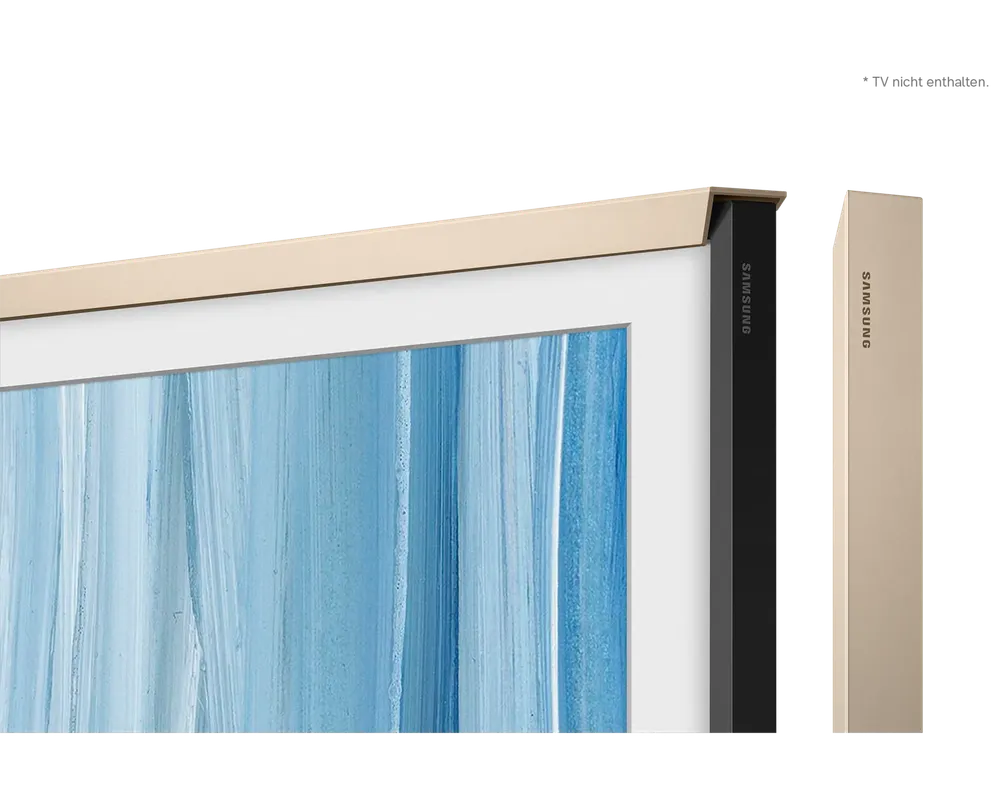 Samsung Anpassbarer Rahmen für 75" The Frame in 75 Zoll Sandgold