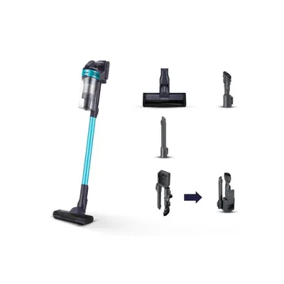Beutelloser Staubsauger Samsung VS15A6031R1 410W 40 Min Multizyklonisch Schwarz Mint