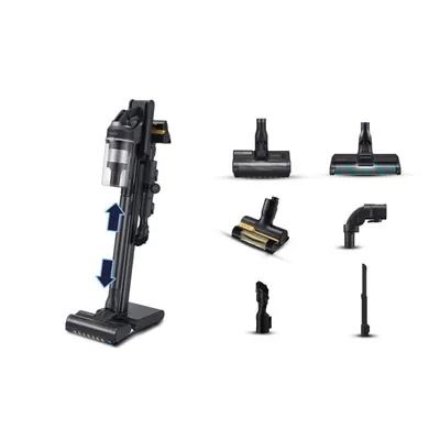 Akku Staubsauger Samsung VS20C9554TK 580W 120 Minuten 0,8L Multi-Zyklon