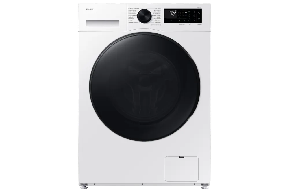 Samsung 11+6 kg Waschtrockner WD5000D mit AI EcoBubble™, EEK: D/A (-10%), 11+6 kg Weiß