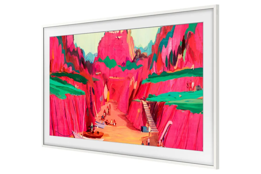 Weißer Rahmen 65 Zoll für The Frame (2025)