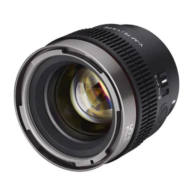 Objektiv Samyang V-AF 75mm T1.9 Autofokus Sony E-Mount Schwarz UMC