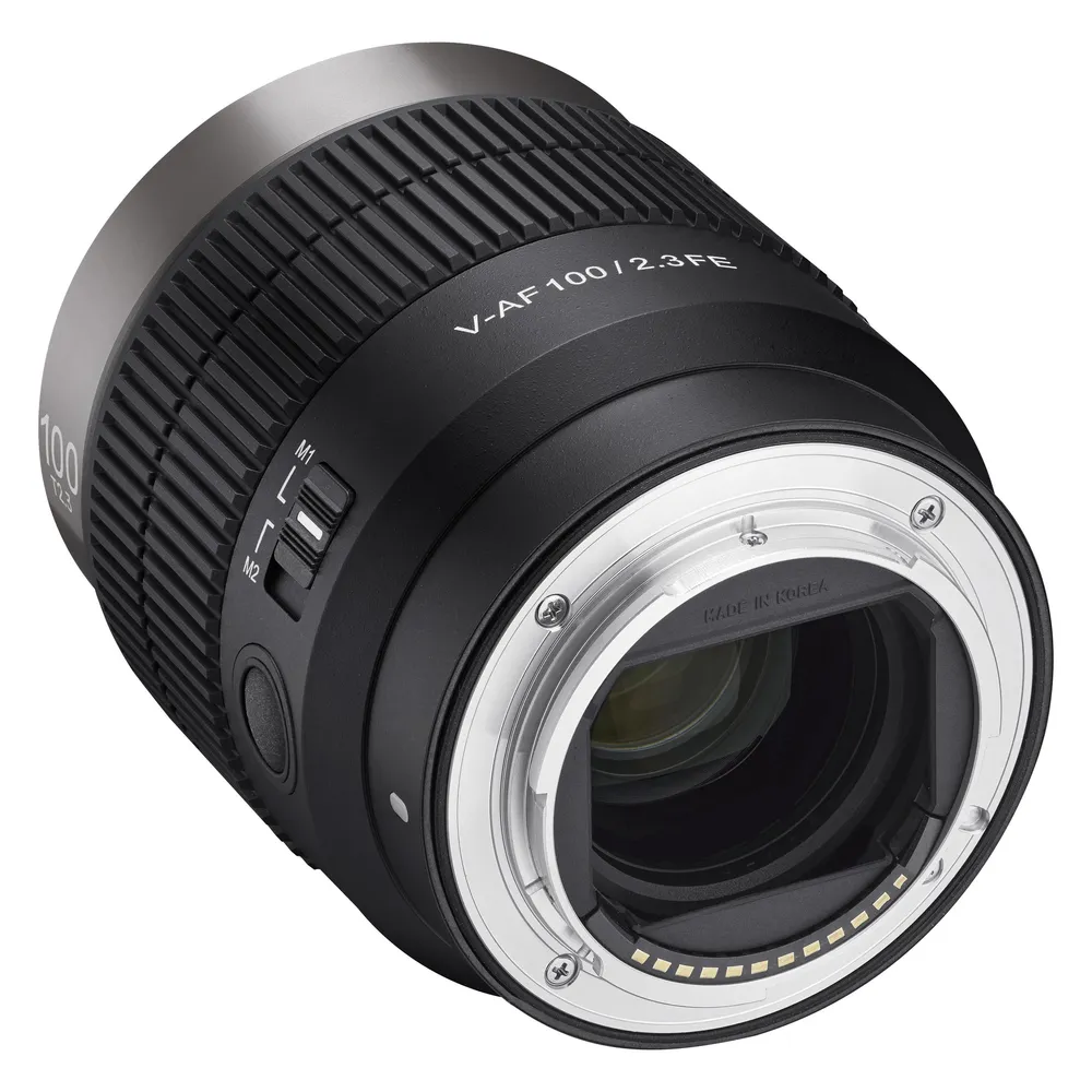 Samyang V-AF 100mm T2.3, Sony E