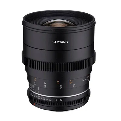 Objektiv Samyang VDSLR 24mm T1.5 MK2 Montierung Sony E Cine 9-Lamellen Schwarz