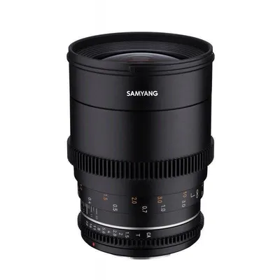 Objektiv Samyang VDSLR 35mm T1.5 MK2 Sony E Bajonett Manuell Schwarz