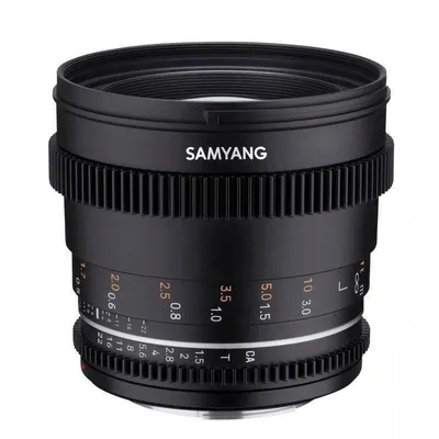 Objektiv Samyang VDSLR 50 mm T1.5 MK2 Sony E Bajonett Schwarz