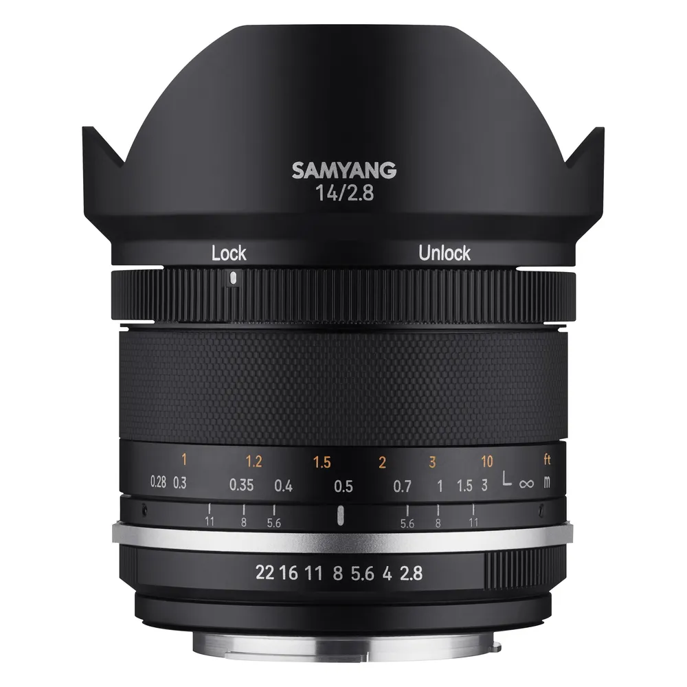 Objektiv Samyang MF 14mm F2.8 MK2 Montierung Sony E Ultraweitwinkel Schwarz