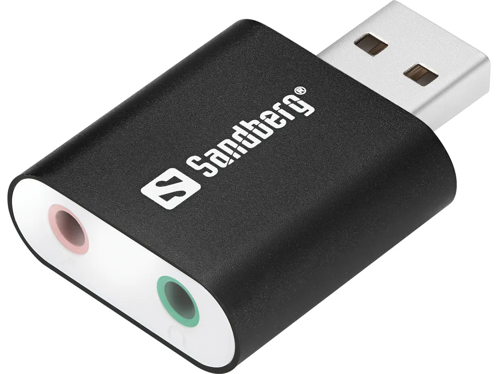 Audio-Adapter USB Sandberg USB to Sound Link 2.0 Kanäle