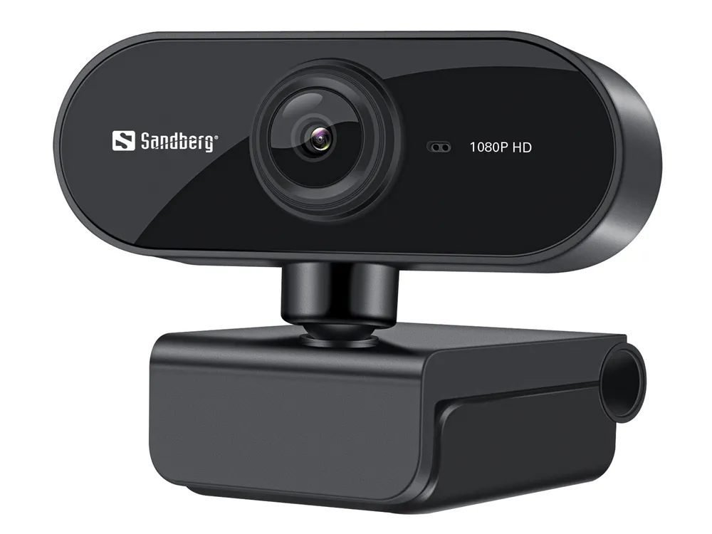 Webcam Sandberg USB Webcam Flex 1080P HD Full HD mit Mikrofon