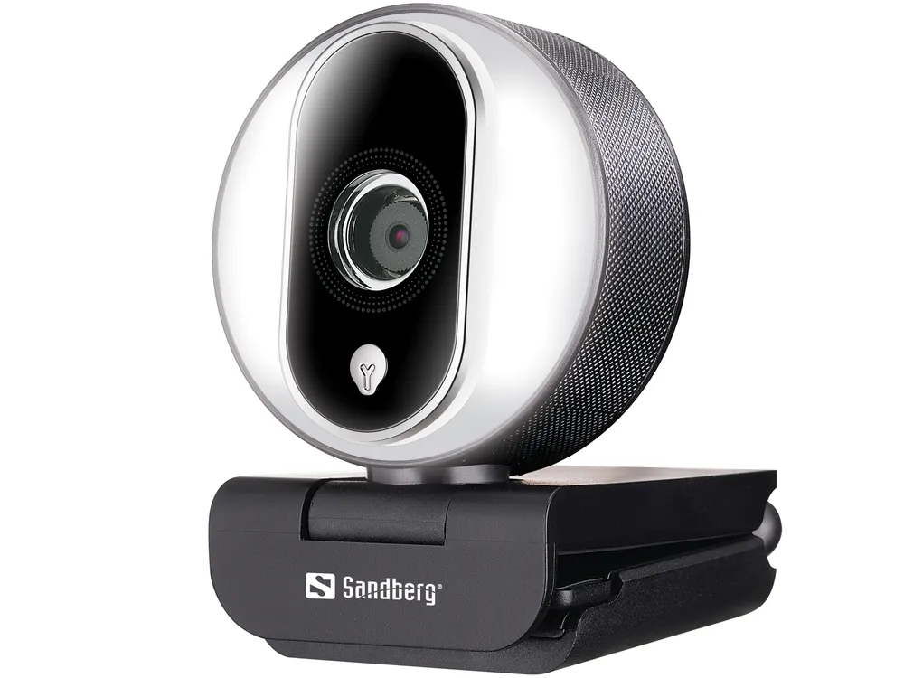 Sandberg 134-12 Webcam 2 MP 1920 x 1080 Pixel USB 2.0 Schwarz, Silber
