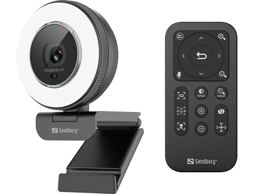 Webcam Sandberg Streamer USB Pro Elite 2K Full HD