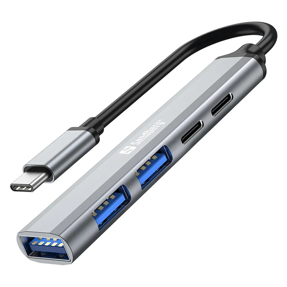 Sandberg USB-C to 3xUSB-A+2xUSB-C SAVER