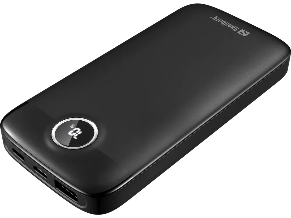 Powerbank Sandberg SolidState 10000 mAh 20W USB-C LED