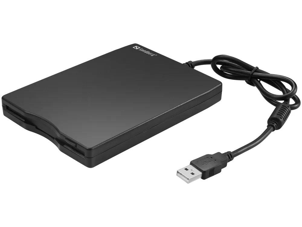 Sandberg 133-50 Diskettenlaufwerk USB 2.0 Externes Diskettenlaufwerk