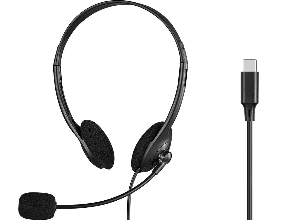 Sandberg 825-31 Headset mit USB-C Kabel für Büro