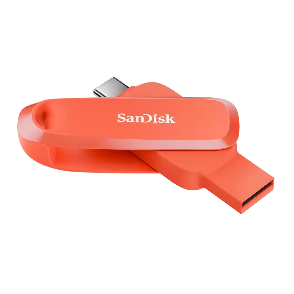 Phone Drive für Android - 128GB (Nasturium Orange) USB-Stick