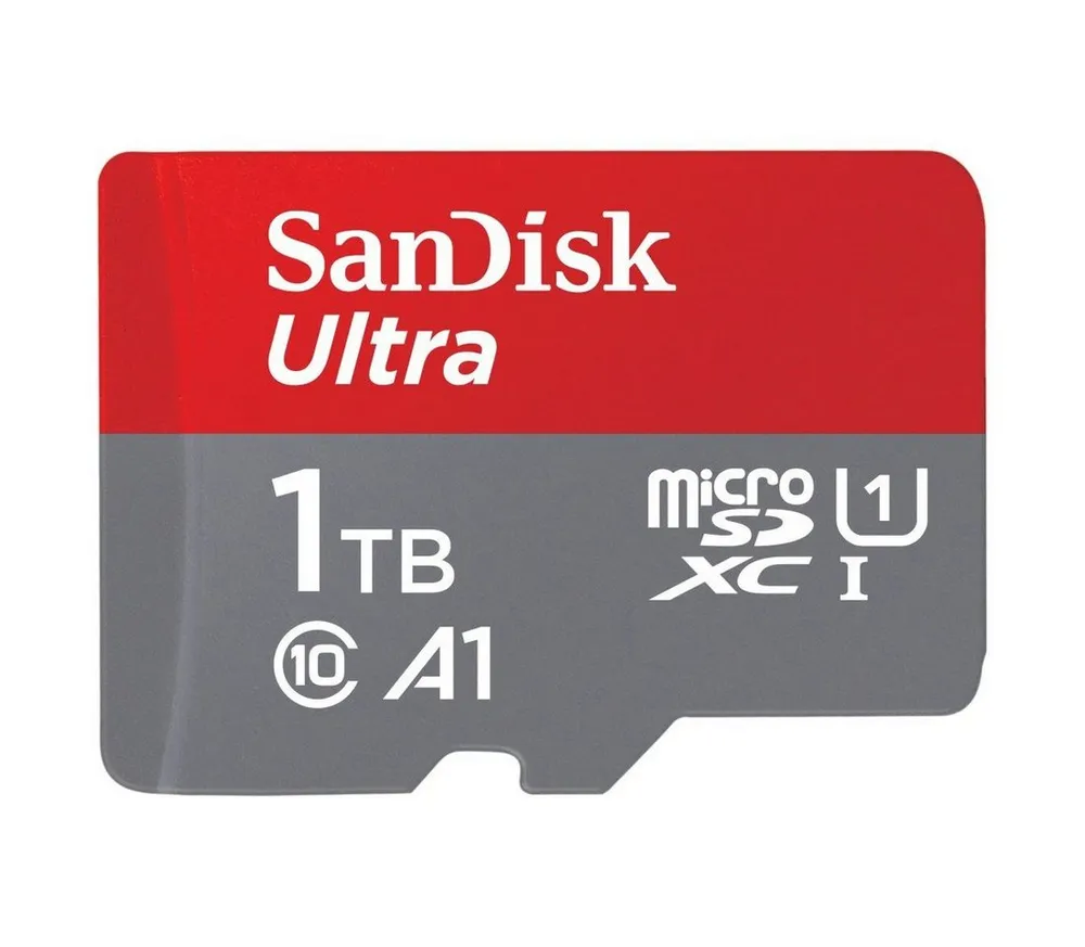 Sandisk microSDXC Ultra 1TB Speicherkarte (1000 GB, UHS-I Class 10, 150 MB/s Lesegeschwindigkeit)
