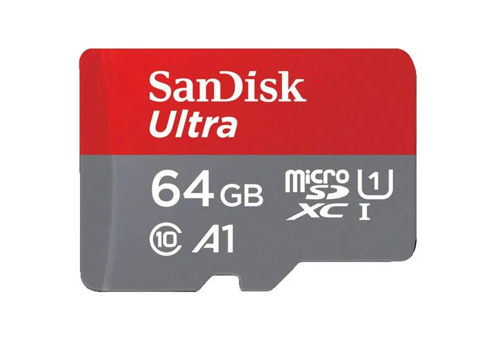Sandisk SanDisk Ultra® 64GB Micro SD Speicherkarte mit SD Adapter Micro SD-Karte