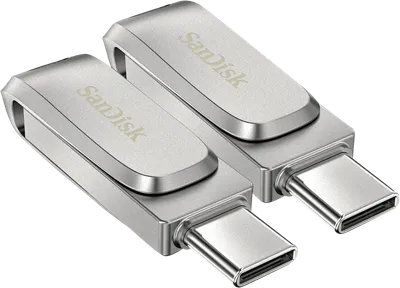 SanDisk Ultra Dual Drive 3.1 Luxe 64 GB Doppelpack