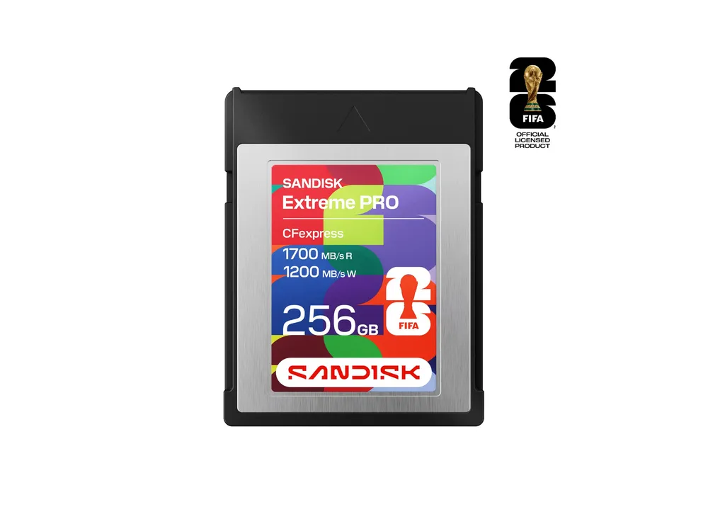 SanDisk Extreme PRO | sdcfe-256g-gf4nn | FIFA World Cup 2026 Edition