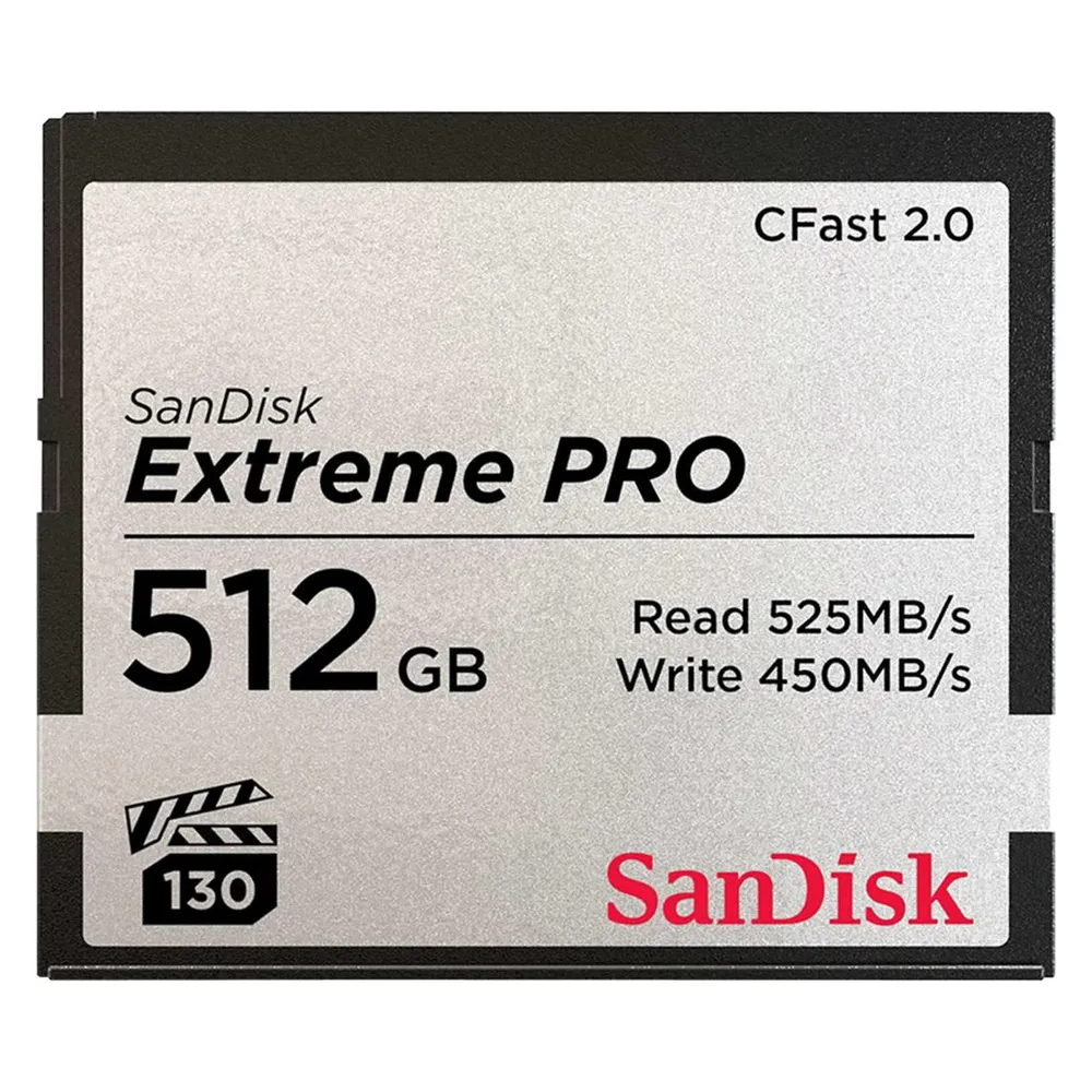 Sandisk Extreme Pro (512 GB, CFast 2.0)