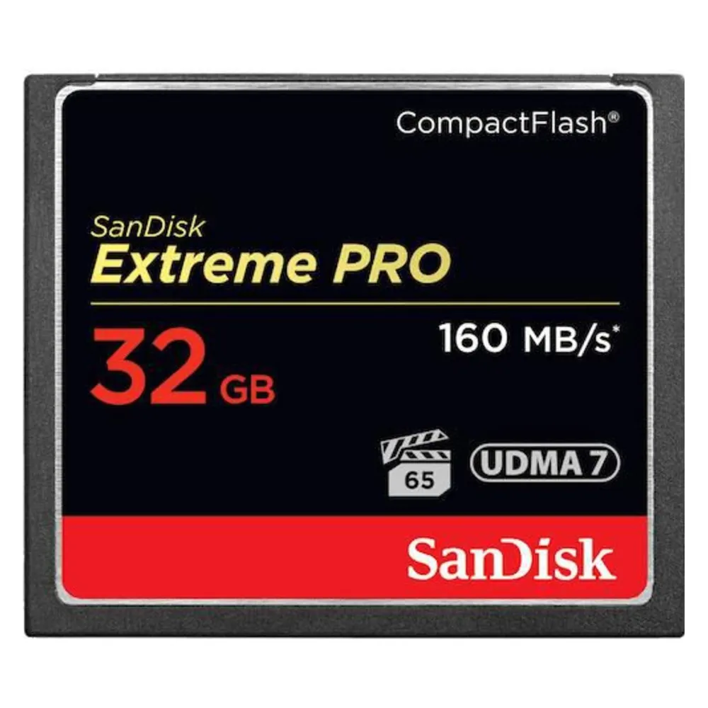 Sandisk Extreme Pro Compact Flash (32 GB, CF)