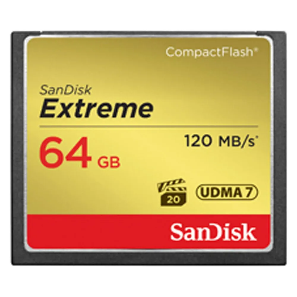 Sandisk Extreme (64 GB, CF)