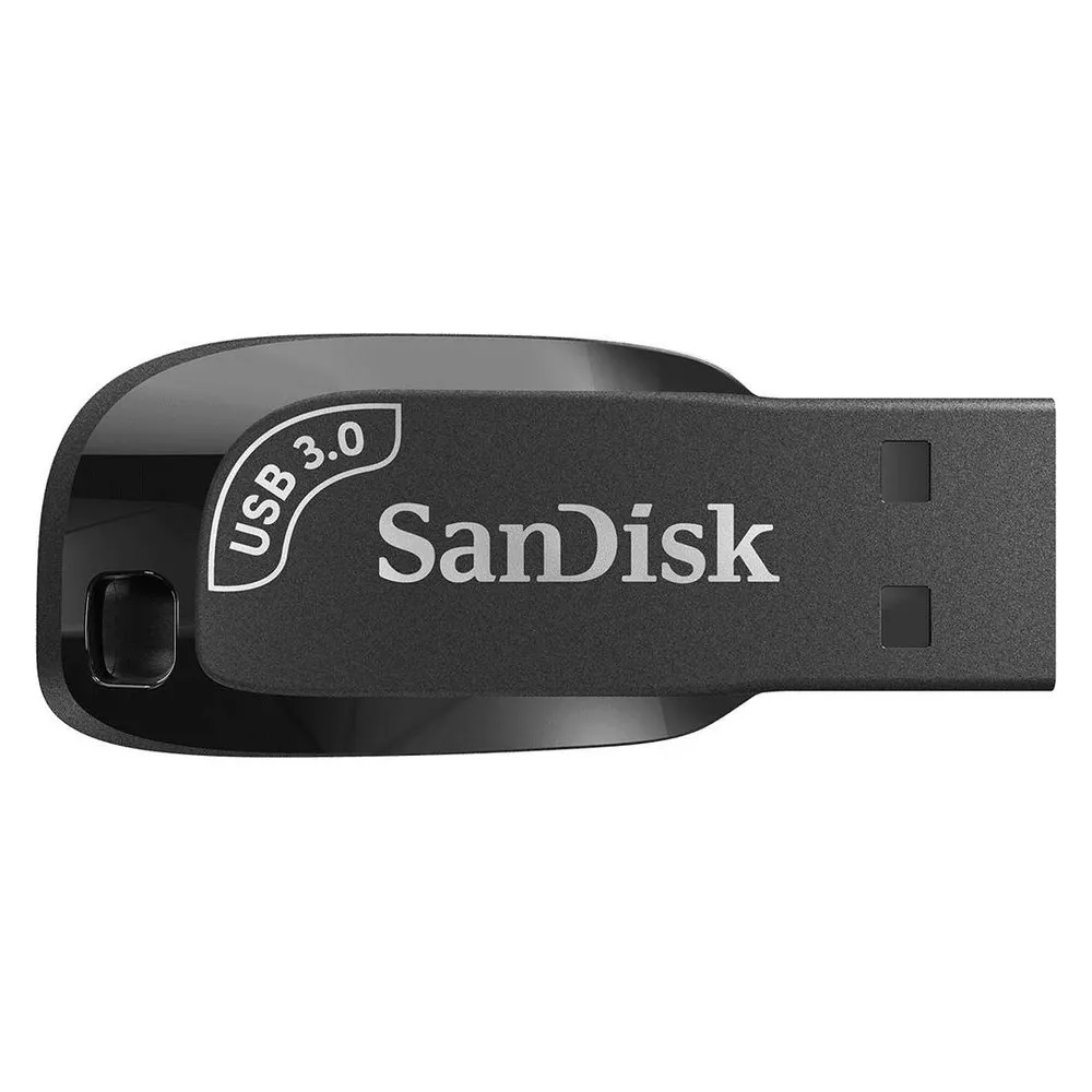 USB-Stick Sandisk Ultra Shift 64GB USB 3.2 Gen 1 Schwarz AES Passwortschutz