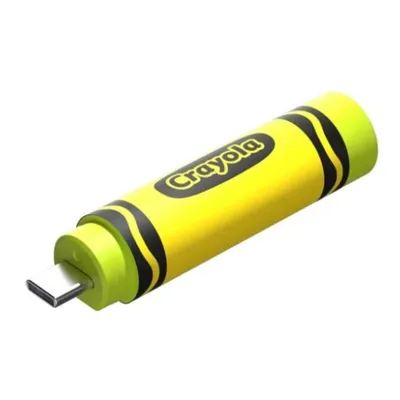 USB-Stick Sandisk Crayola 256 GB USB Typ C 3.2 Gen 1 Gelb