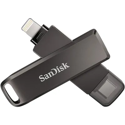 SanDisk iXpand USB-Stick 128 GB USB Type-C / Lightning 3.2 Gen 1 (3.1 Gen 1) Schwarz