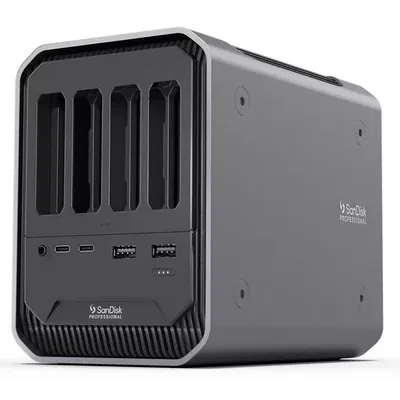 SanDisk PRO-DOCK 4 Thunderbolt 3 Dockingstation für Geräte SanDisk Professional PRO-READER