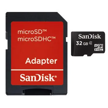 SanDisk microSDHC 32GB | sdsdqb-032g-b35 | 32 GB - MicroSDHC
