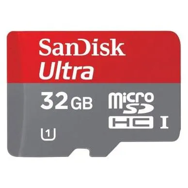 Speicherkarte SanDisk Ultra microSDHC 32GB Klasse 10 30 MB/s Android