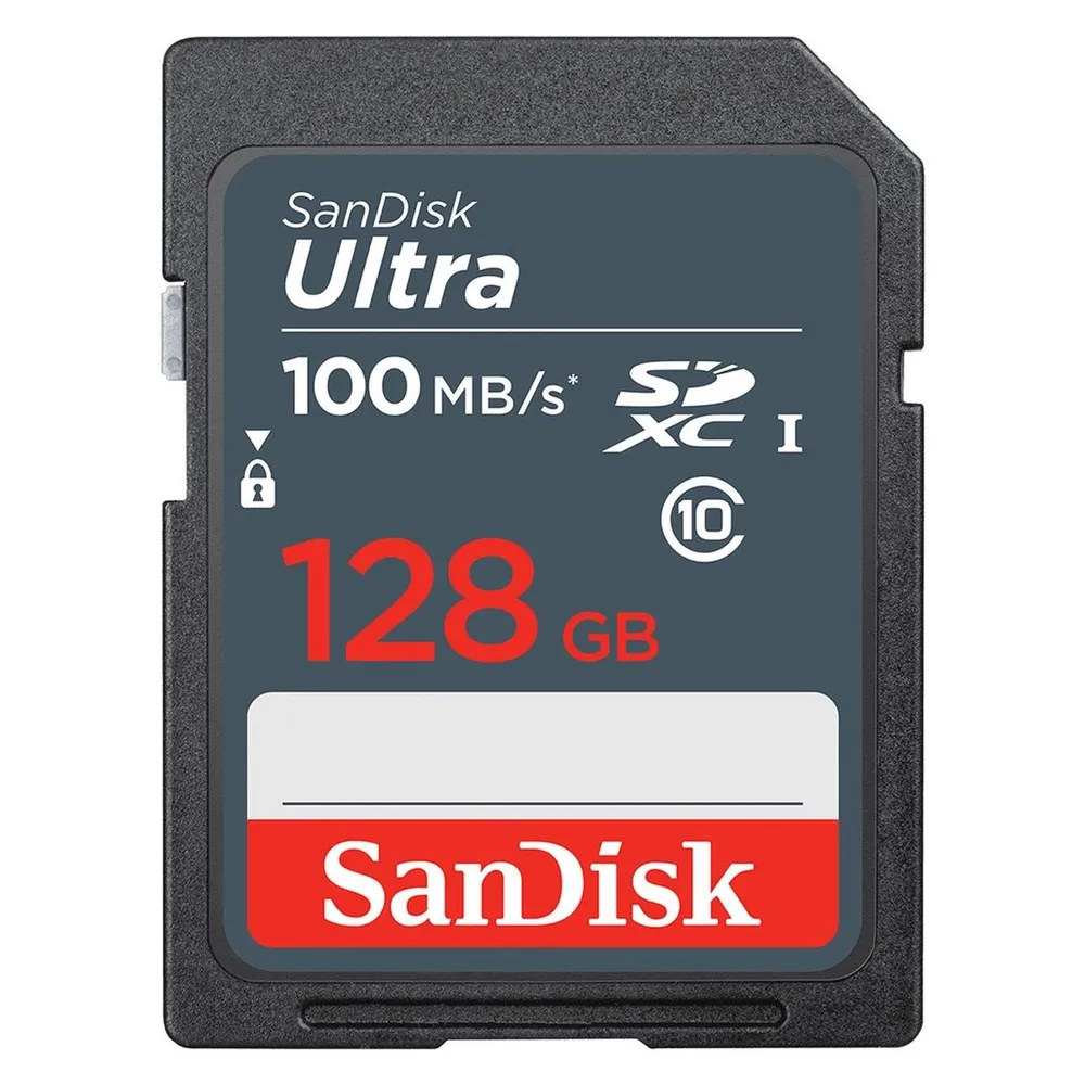 Sandisk Ultra (128 GB, SDXC, U1, UHS-I)