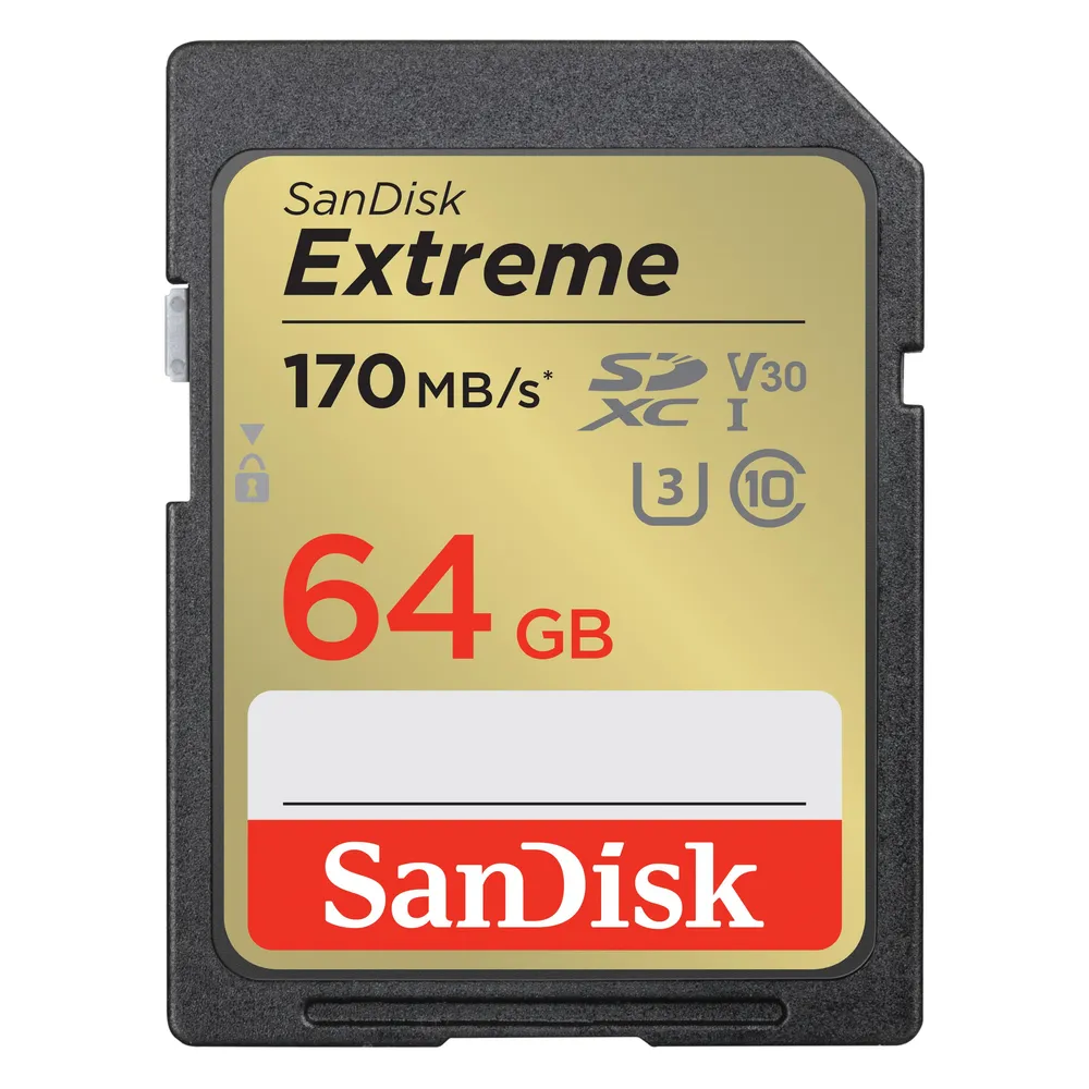 SanDisk SDXC Extreme 64GB 80 MB/s