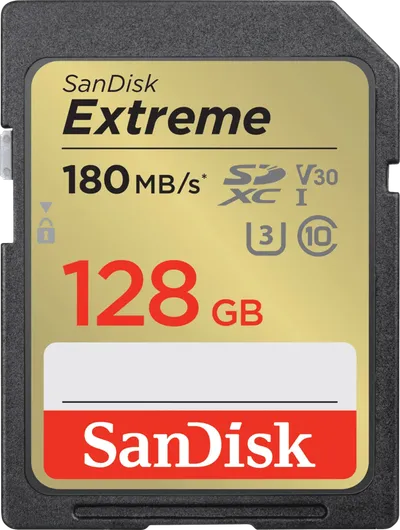SanDisk SDXC Extreme 128GB 90 MB/s