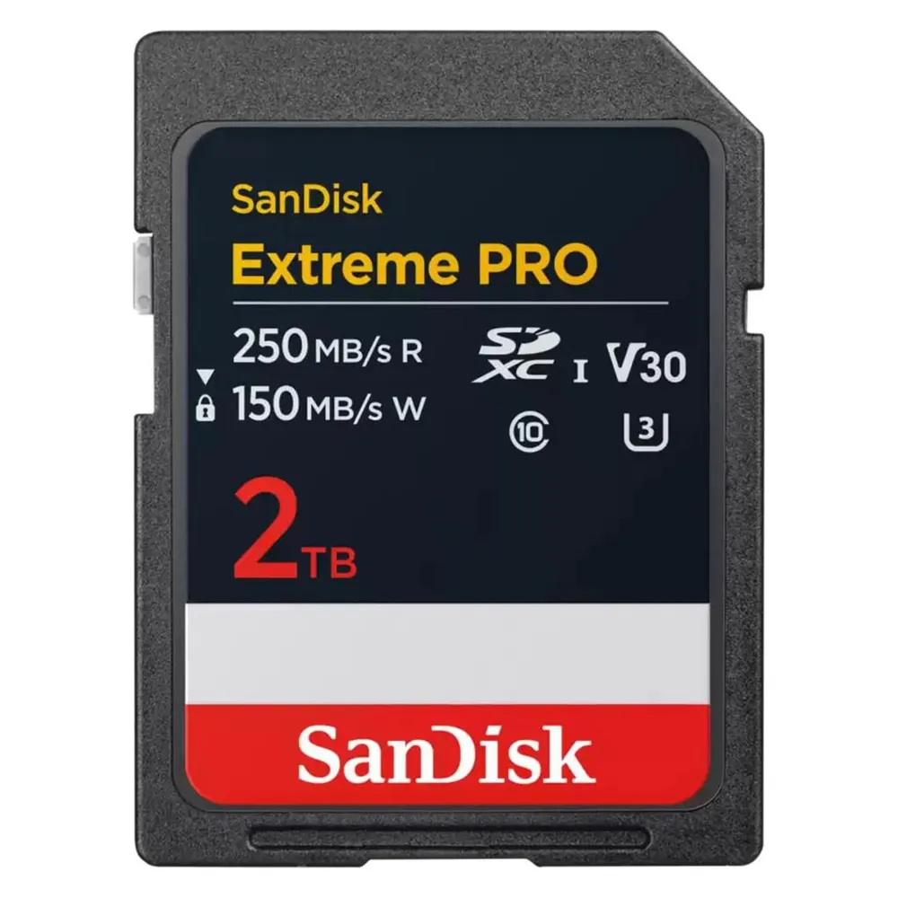 SANDISK Extreme PRO SDXC 2TB 150 MB/s