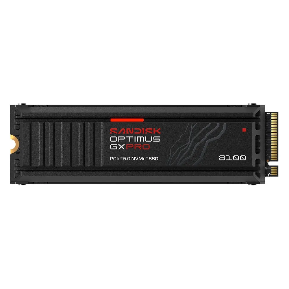 Sandisk Optimus GX PRO 8100 Heatsink (2000 GB, M.2 2280)