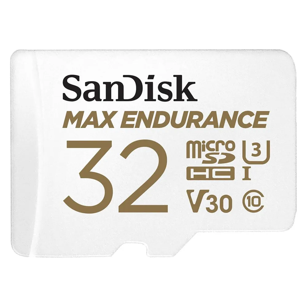 microSDHC SanDisk Max Endurance 32 GB Class 10 UHS-I 100 MB/s Weiß