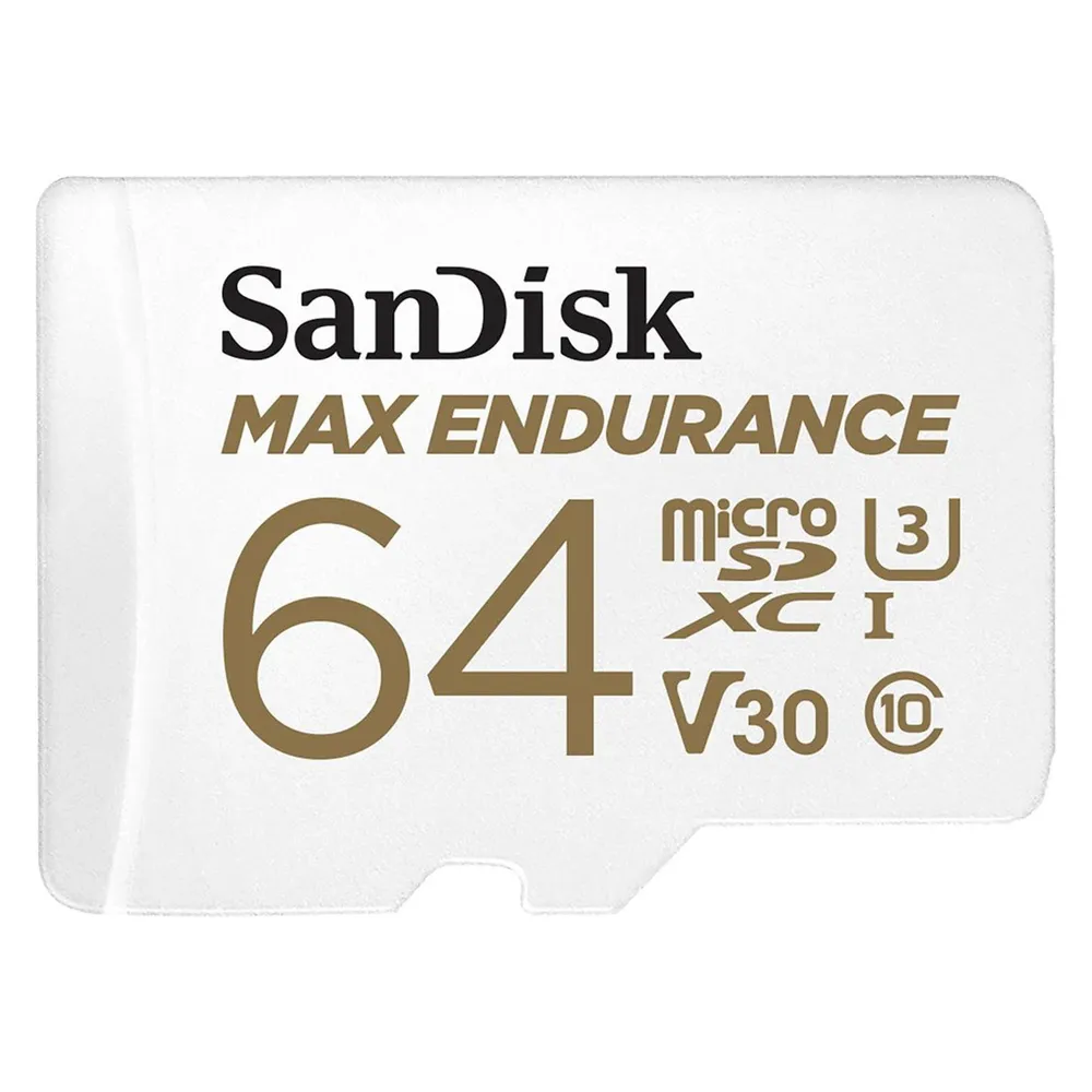Sandisk Max Endurance (64 GB, microSDXC, U3, UHS-I)