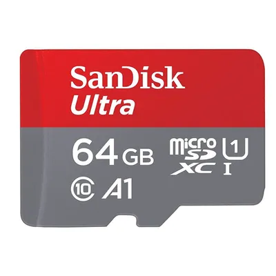 SanDisk Ultra A1 64GB MicroSDXC UHS-1 Klasse 10 + Adapter