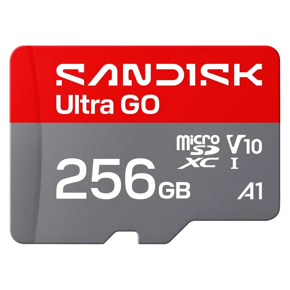 Sandisk Ultra Go (256 GB, microSD, U1, UHS-I)