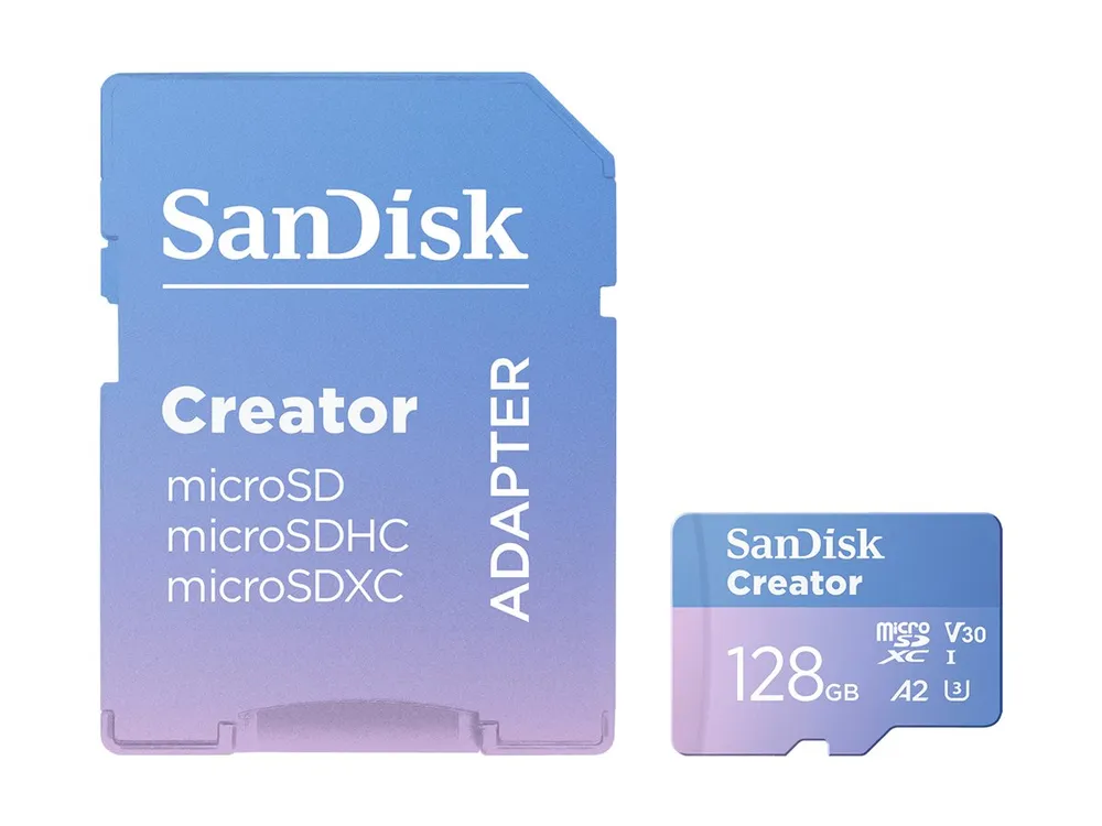 SanDisk Creator | sdsqxaa-128g-gn6ms | Flash-Speicherkarte (microSDXC-an-SD-Adapter