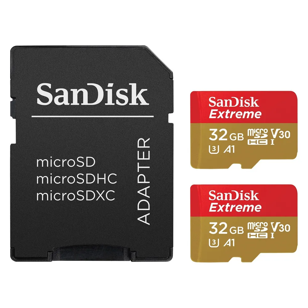 Sandisk microSDHC ActionSC 32GB 2x Extr.100MB