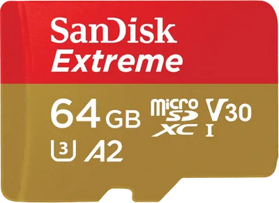 SanDisk microSDXC Extreme 64GB 80 MB/s