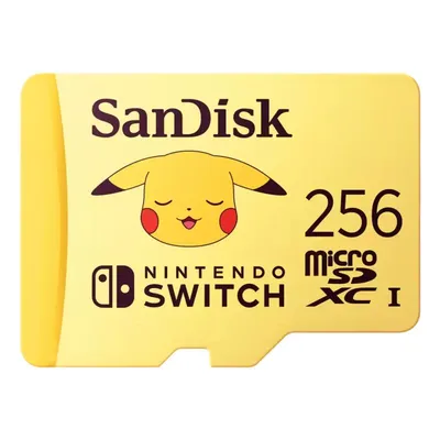 SanDisk MicroSDXC-Karte SDSQXAO-256G-GN6ZK 256 GB 100 MB/s U3 V30 Gelb