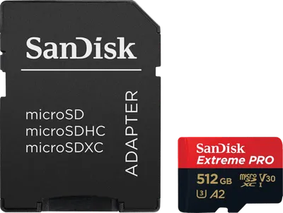 SanDisk microSDXC Extreme Pro 512GB 140 MB/s