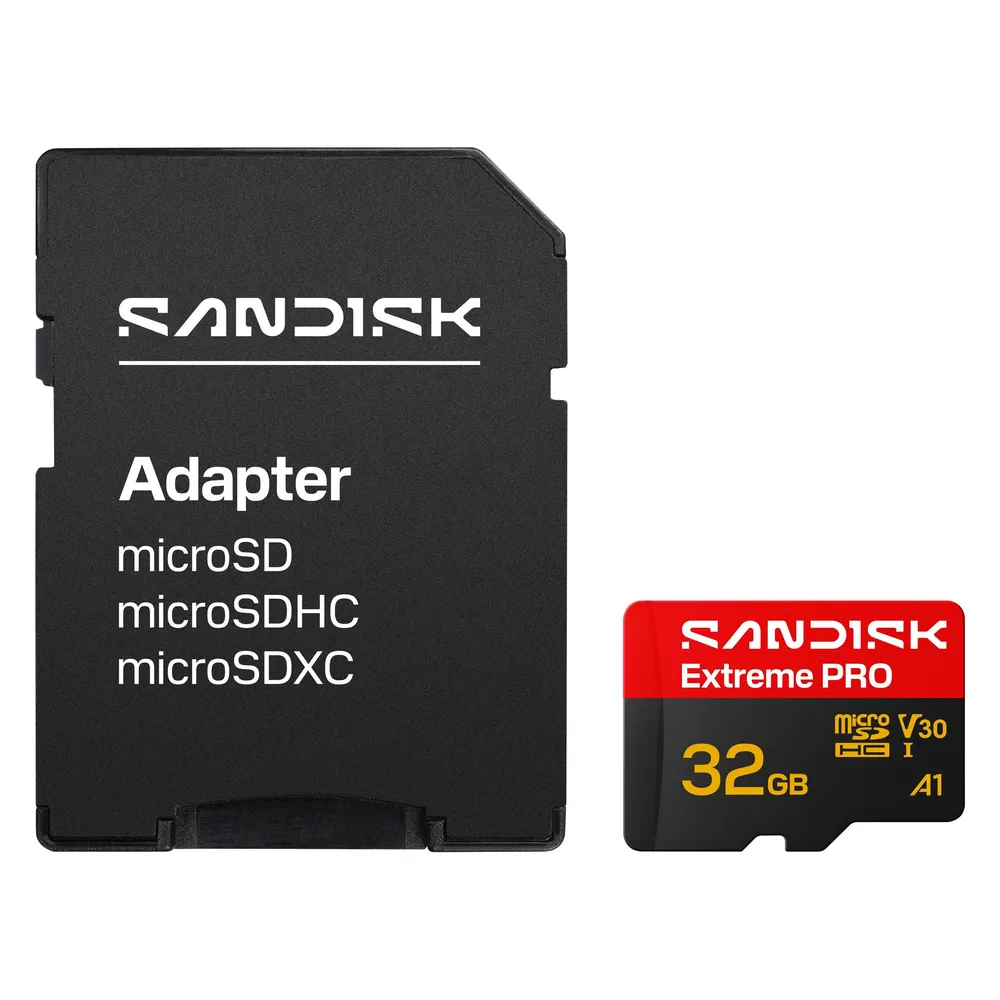 Sandisk Extreme Pro (32 GB, microSDHC, U3, UHS-I)