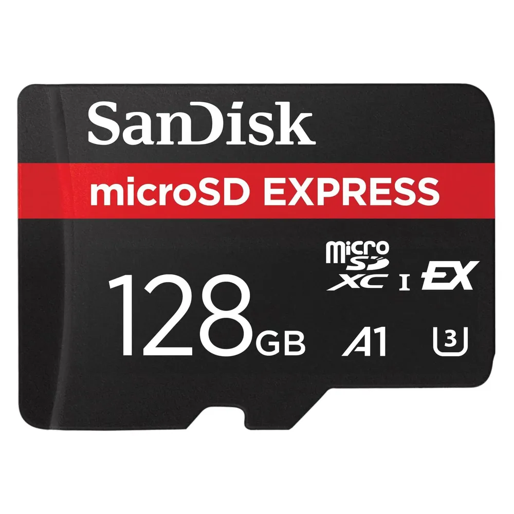 SanDisk microSD Express Card 128GB 480 MB/s