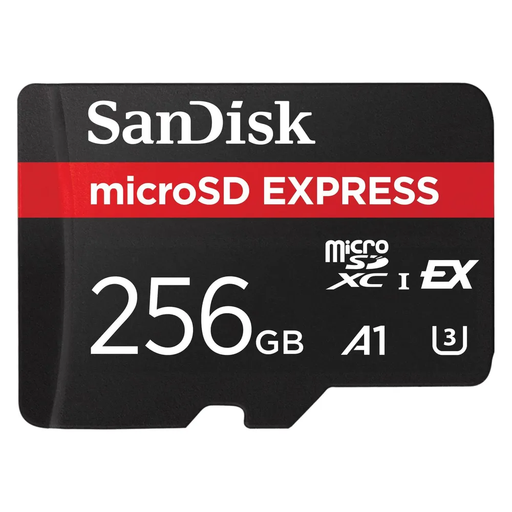 SanDisk microSD Express Card 256GB 650 MB/s